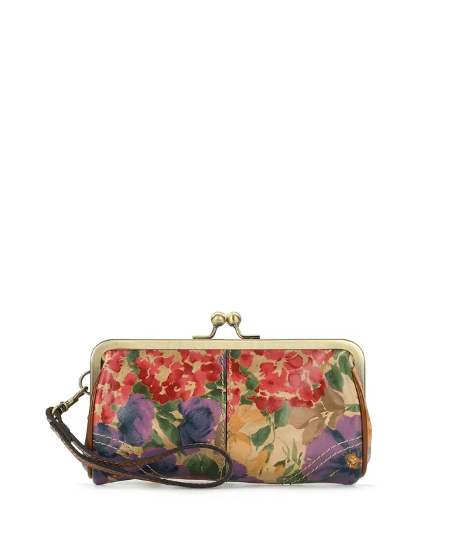 Renna Wristlet - French Hydrangeas made by Patricia Nash