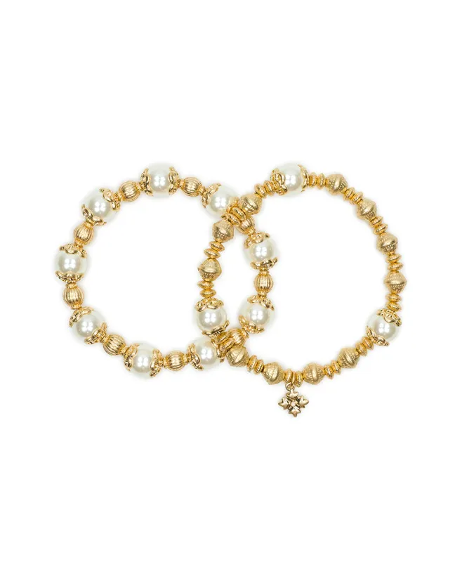 Stretch Bracelet - Pearl Jewelry made by Patricia Nash