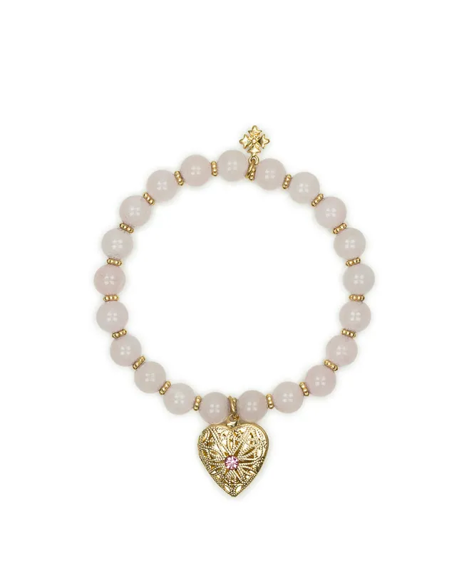 Stretch Bracelet - Love Locket sold by Patricia Nash