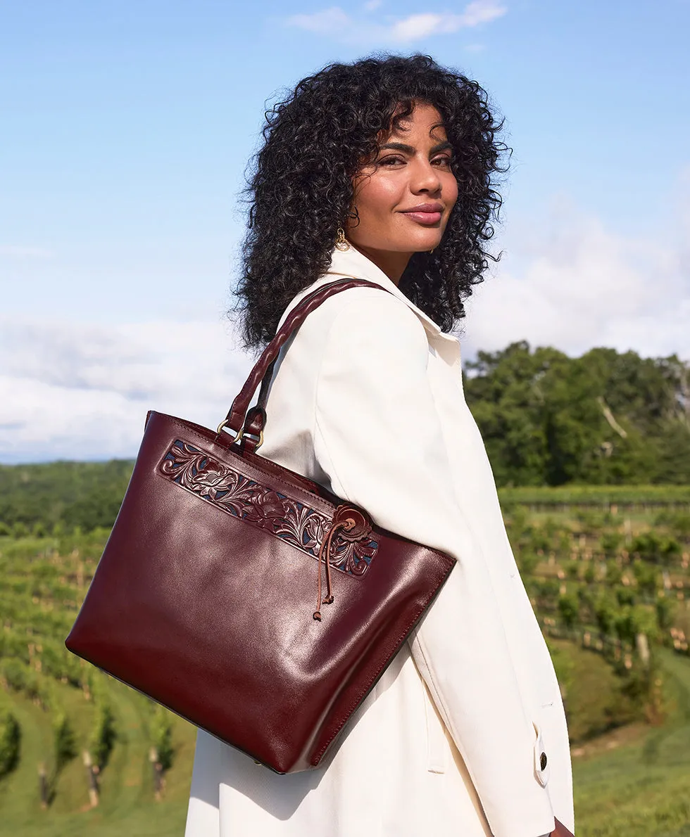 Adeline Tote - Cavo Border Tooled sold by Patricia Nash product image thumbnail 4