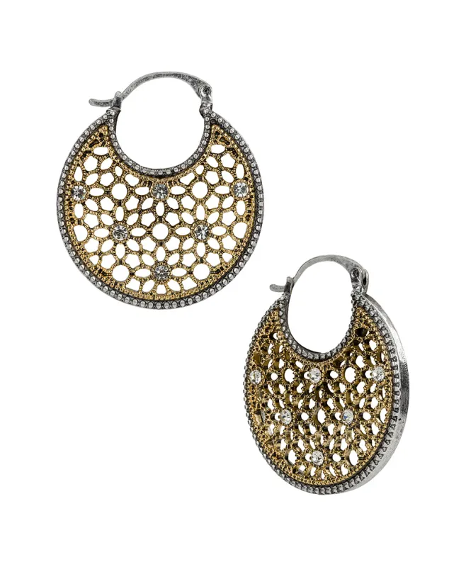 Hoop Earrings - Filigree made by Patricia Nash