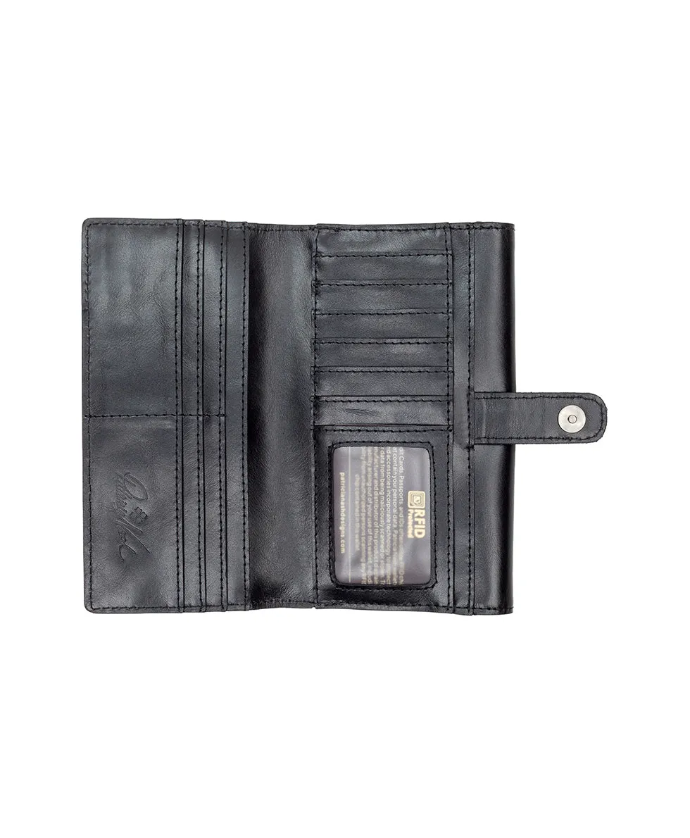 Agira Wallet - Vintage Distressed Leather sold by Patricia Nash product image thumbnail 3