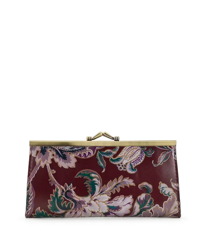 Effie Frame Wallet - European Floral Tapestry sold by Patricia Nash