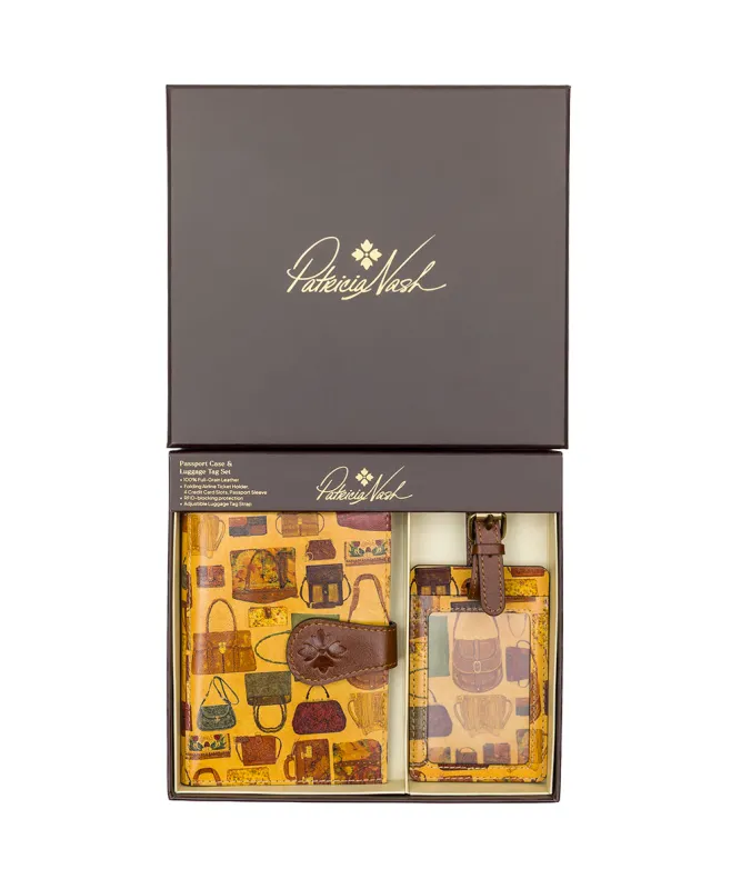 Boxed Luggage Tag Set - Patricia's Closet sold by Patricia Nash