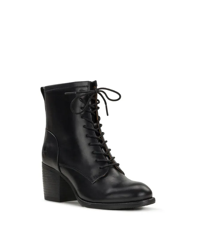 Sicily Boot - Burnished Leather - Black sold by Patricia Nash