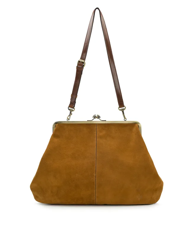 Serafina Frame Bag - Suede sold by Patricia Nash