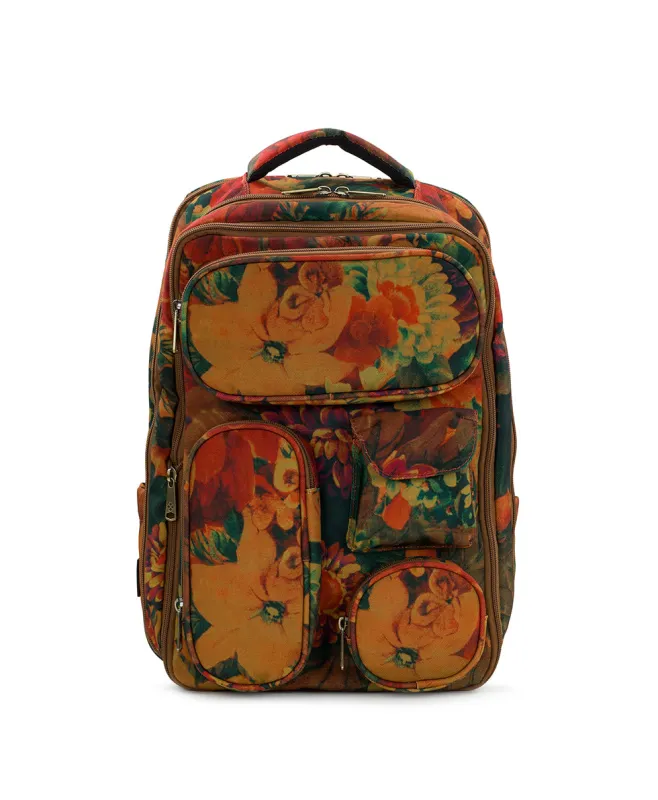 Vico Travel Backpack - Woven Poly - Multi Print sold by Patricia Nash