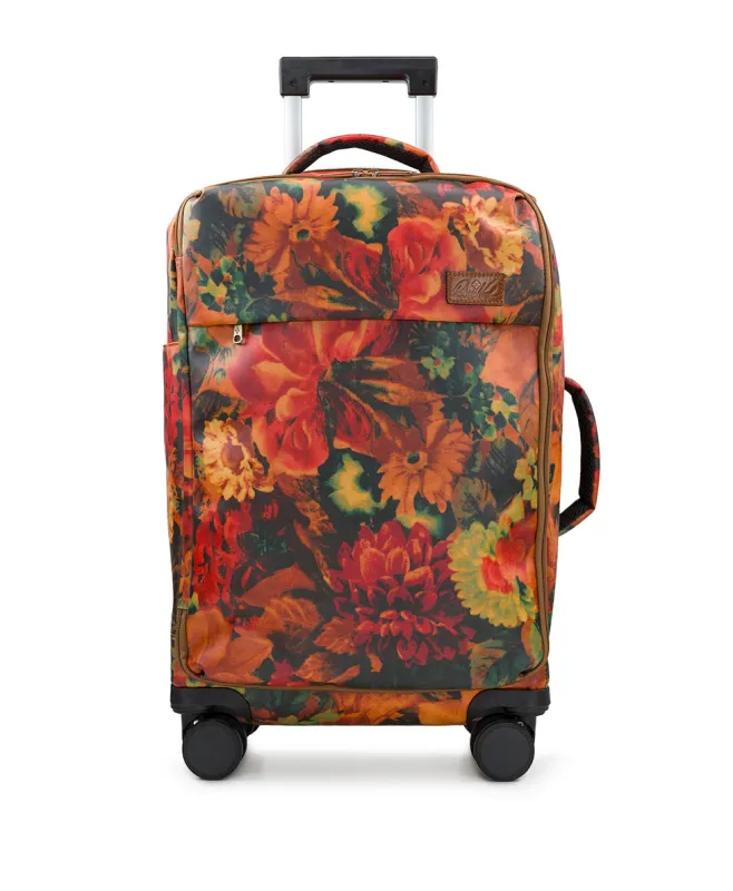 Cagliari Roller Duffel - Patina Coated Linen Canvas - Multi Print sold by Patricia Nash