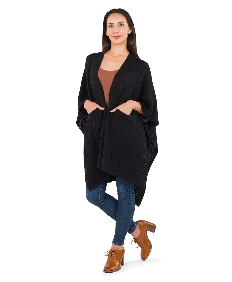 Woven Shawl with Pockets - Classics sold by Patricia Nash product image thumbnail 4