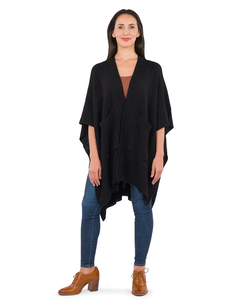 Woven Shawl with Pockets - Classics sold by Patricia Nash product image thumbnail 2