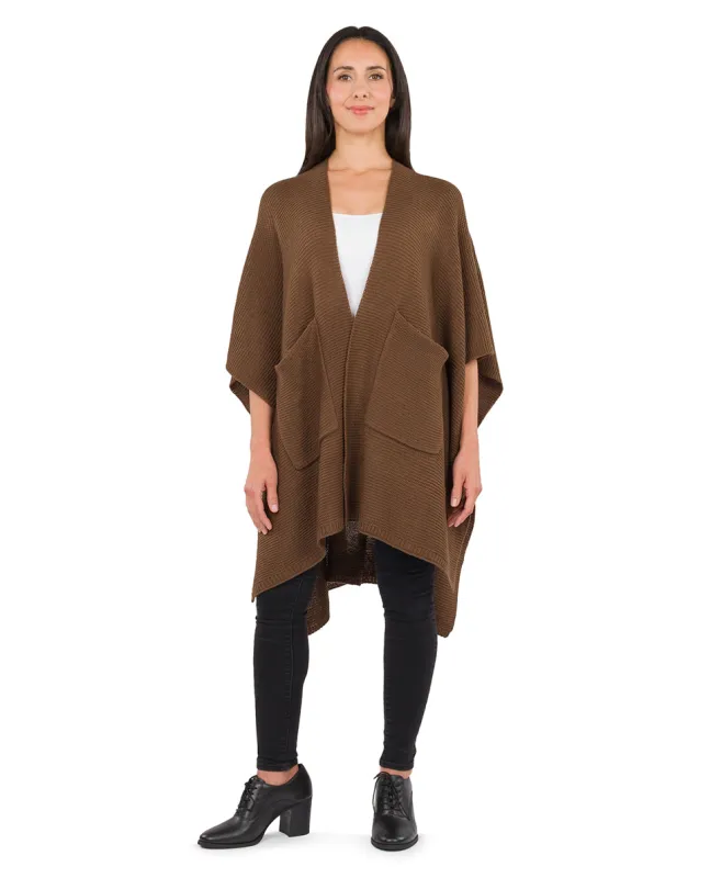 Woven Shawl with Pockets - Classics sold by Patricia Nash