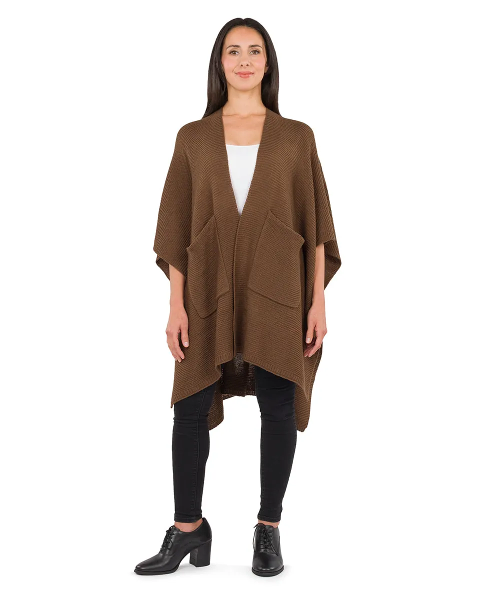 Woven Shawl with Pockets - Classics sold by Patricia Nash