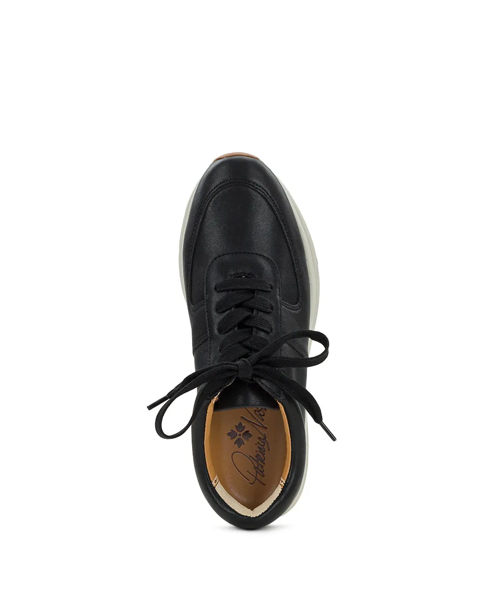 Milano Leather Sneaker - Black sold by Patricia Nash product image thumbnail 5