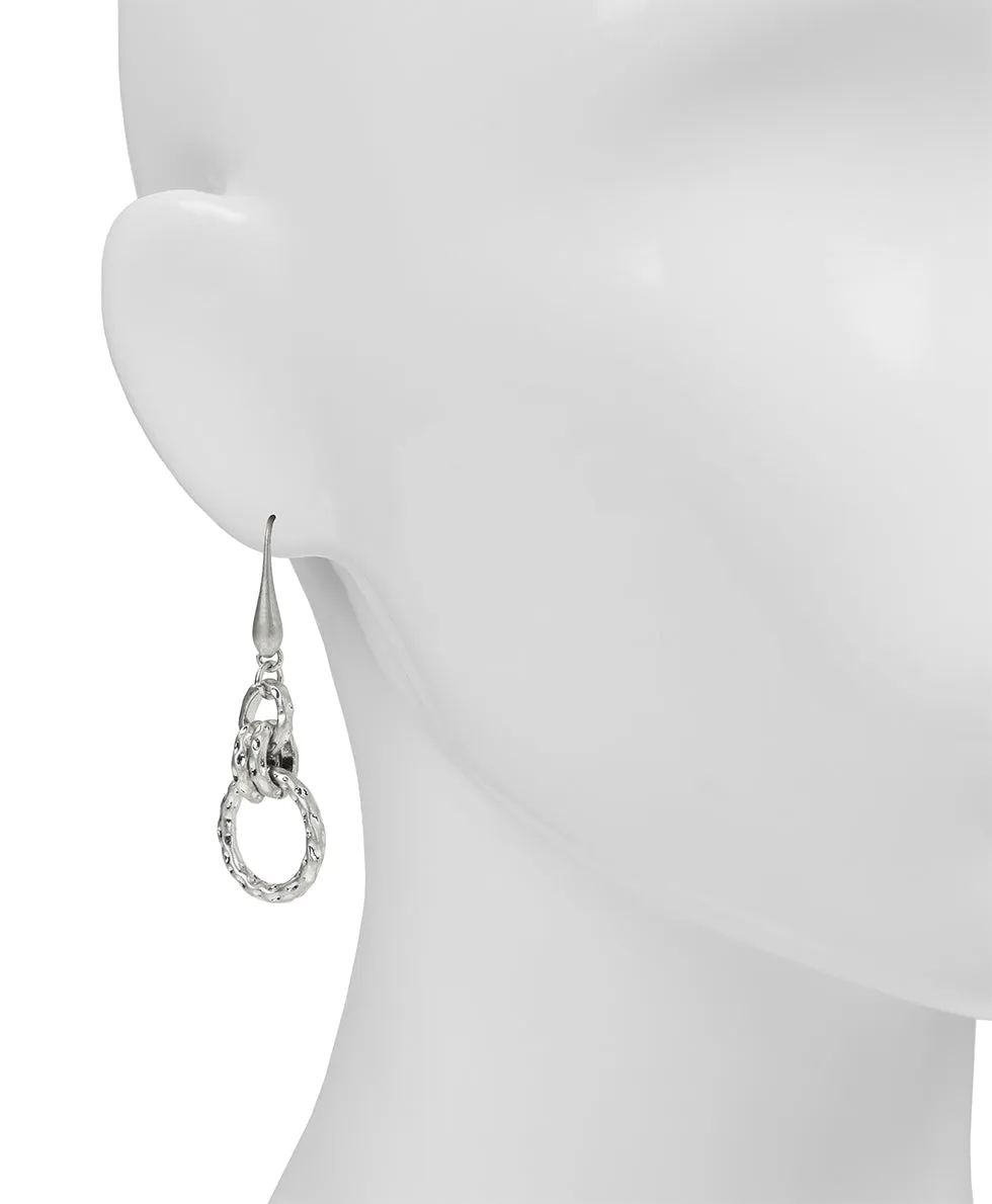 Ring Drop Earrings - Eclectic Bead Collection sold by Patricia Nash product image thumbnail 4