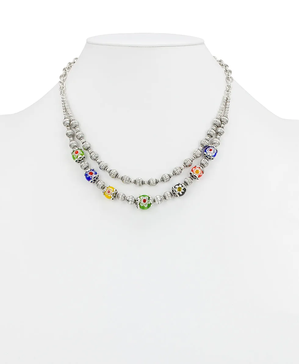 Two Strand Necklace - World Bead Collection sold by Patricia Nash product image thumbnail 2
