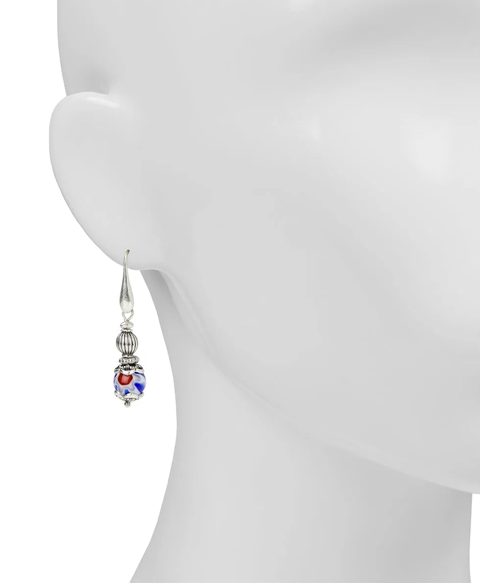 Wire Drop Earrings - World Bead Collection sold by Patricia Nash product image thumbnail 2