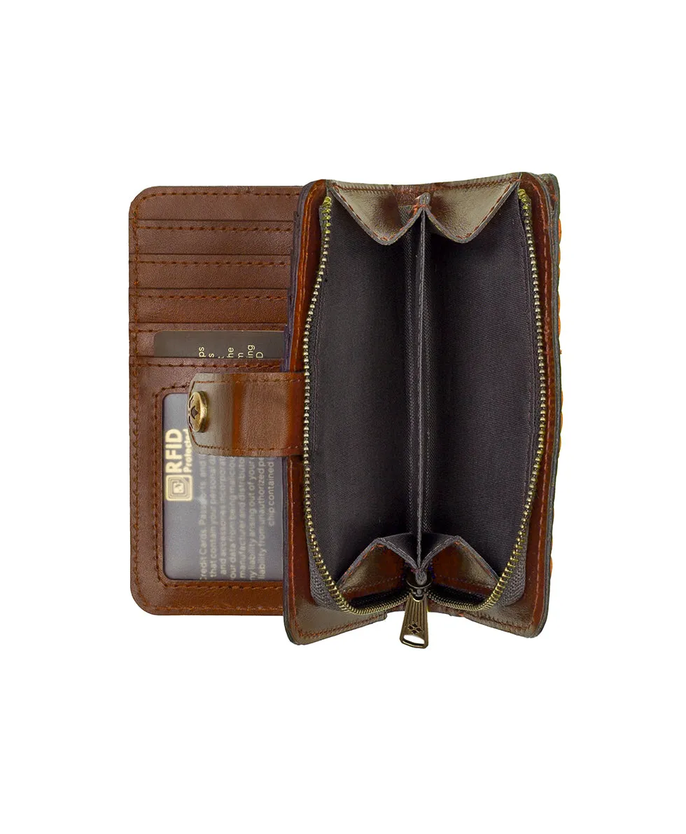 Norma Wallet - Vintage Distressed Leather sold by Patricia Nash product image thumbnail 4