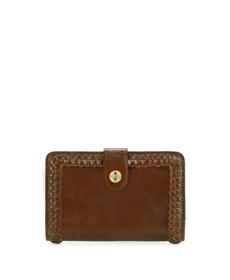 Norma Wallet - Vintage Distressed Leather sold by Patricia Nash