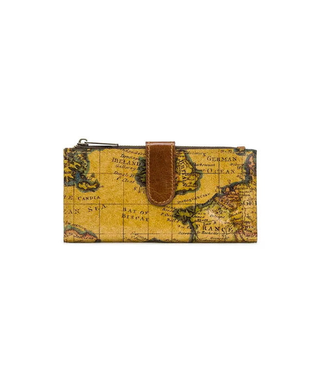 Nazari Wallet - European Map made by Patricia Nash