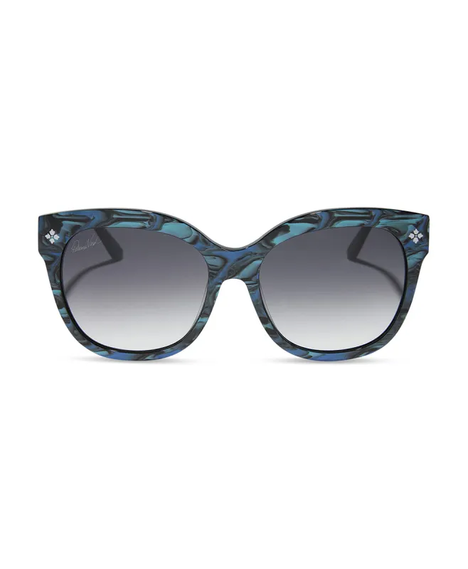 Audrey Sunglasses - Harbor Nights Print sold by Patricia Nash