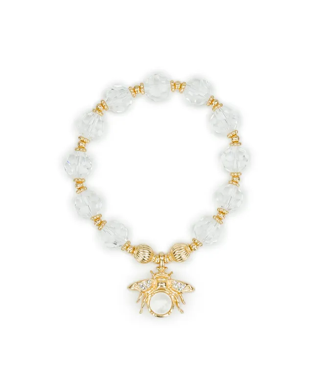 Bee Stretch Bracelet - Summer Bees sold by Patricia Nash