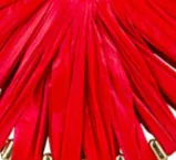 Tear Drop Earrings - Raffia Flower sold by Patricia Nash product image thumbnail 5