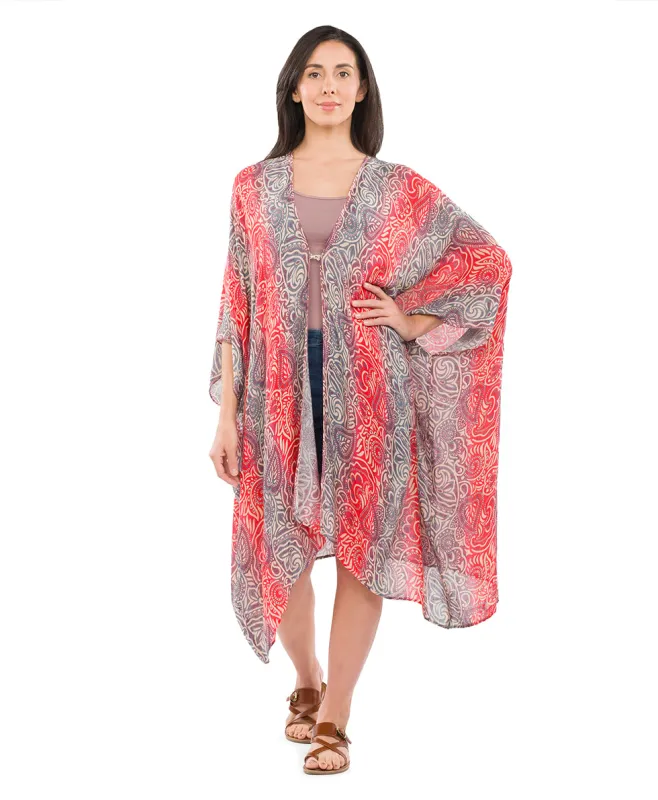 Short Ruana Cover‑Up sold by Patricia Nash