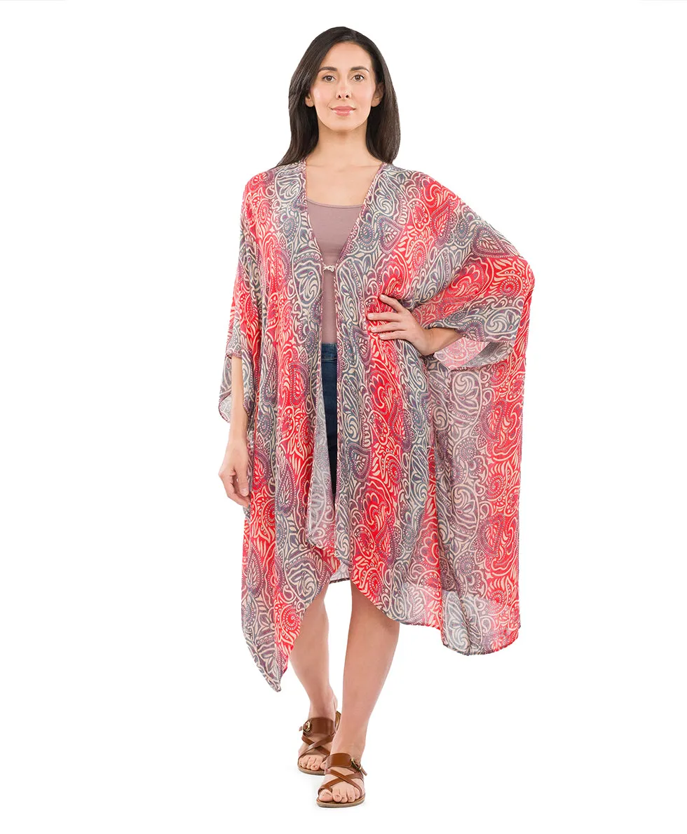 Short Ruana Cover‑Up sold by Patricia Nash