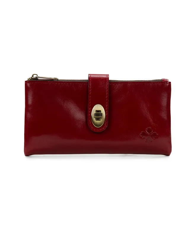 Annesley Wristlet - Vintage Distressed Leather sold by Patricia Nash