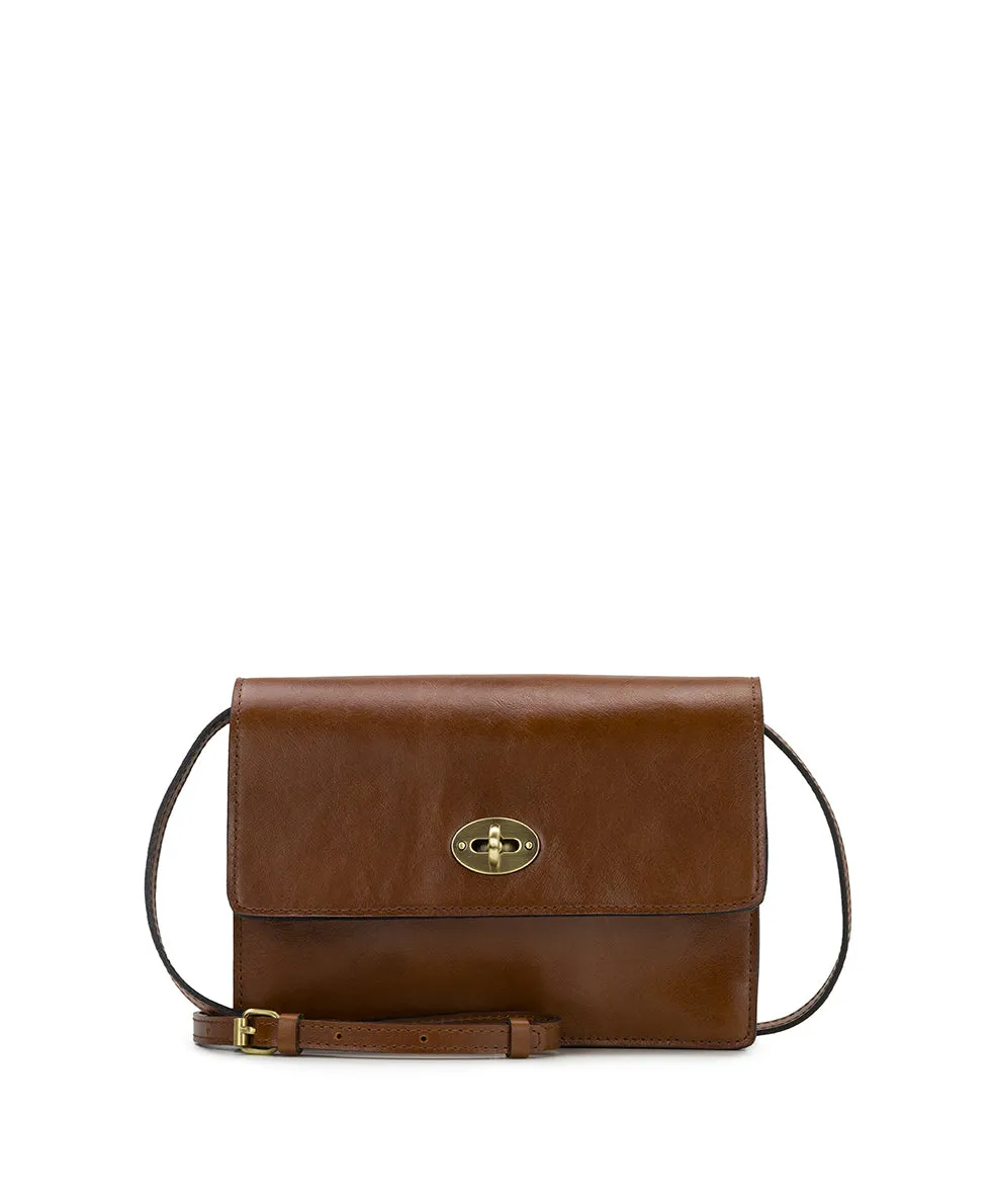 Livana Crossbody - Vintage Distressed Leather sold by Patricia Nash product image thumbnail 5