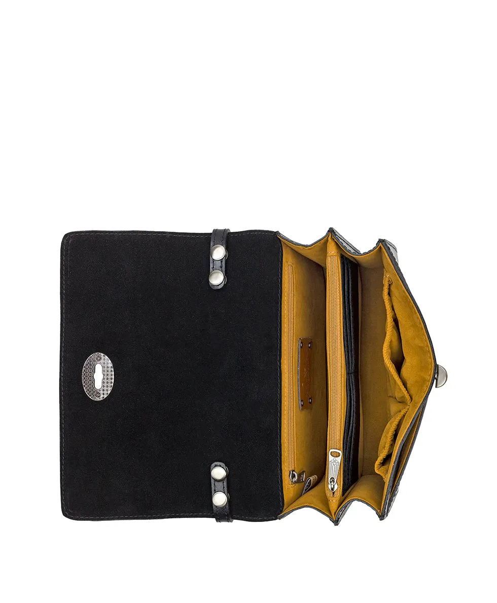 Livana Crossbody - Vintage Distressed Leather sold by Patricia Nash product image thumbnail 4