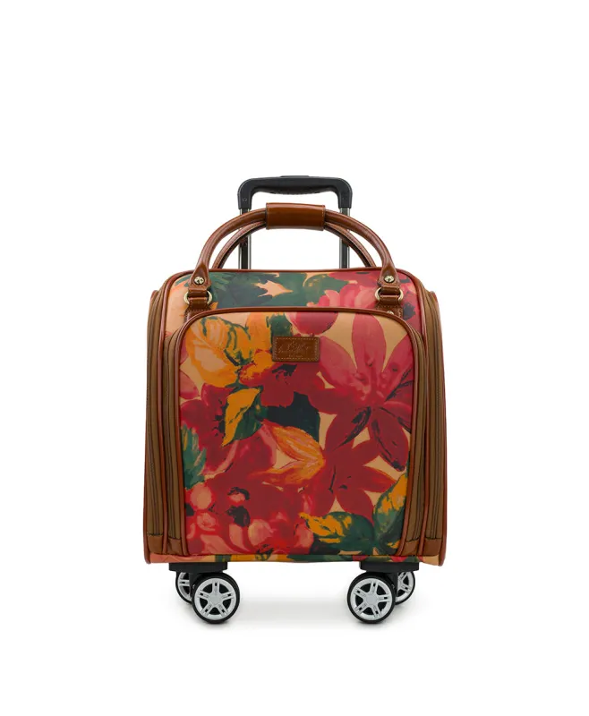 Vitalia Underseater - Patina Coated Linen Canvas — Spring Multi sold by Patricia Nash