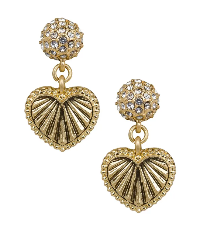 Pavé Drop Earrings - Lovely Sparkle made by Patricia Nash