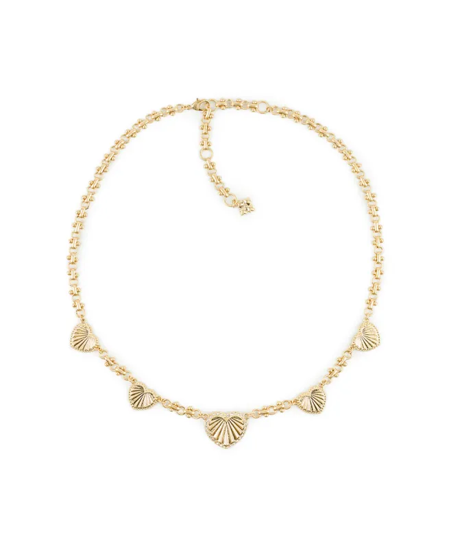 Multi Heart Necklace - Lovely Sparkle sold by Patricia Nash