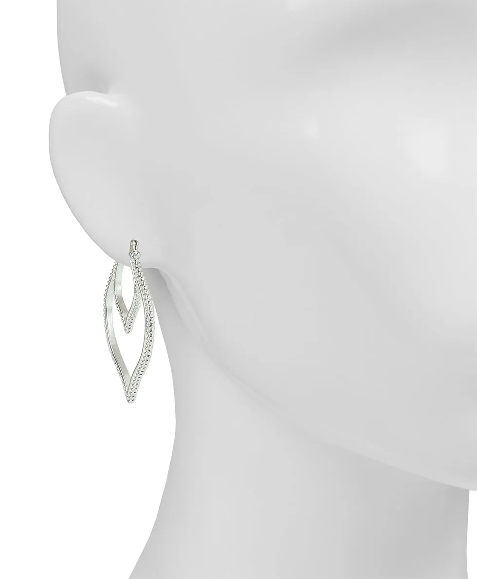 Arabesque Hoop Earrings - Rope Ring sold by Patricia Nash product image thumbnail 2
