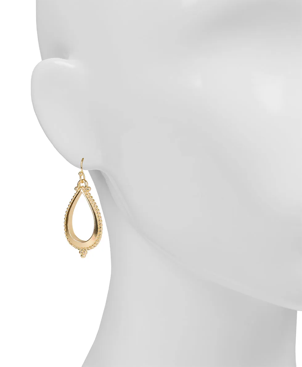 Open Tear Drop Earrings - Museum sold by Patricia Nash product image thumbnail 2