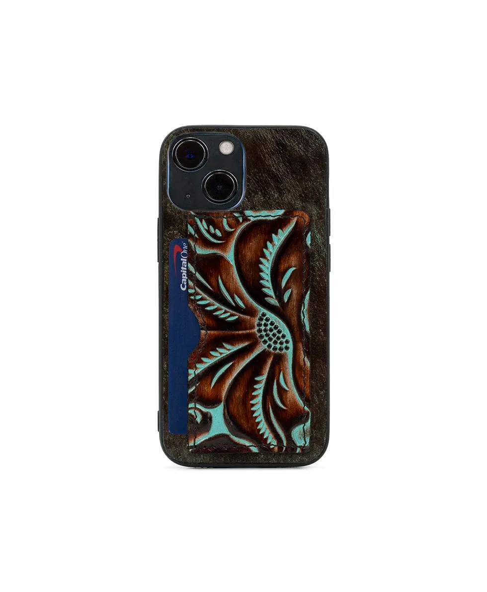 Vedetta iPhone 13 Mini Case - Tooled Turquoise sold by Patricia Nash product image thumbnail 2