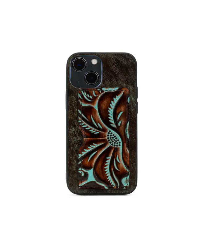 Vedetta iPhone 13 Mini Case  - Tooled Turquoise sold by Patricia Nash