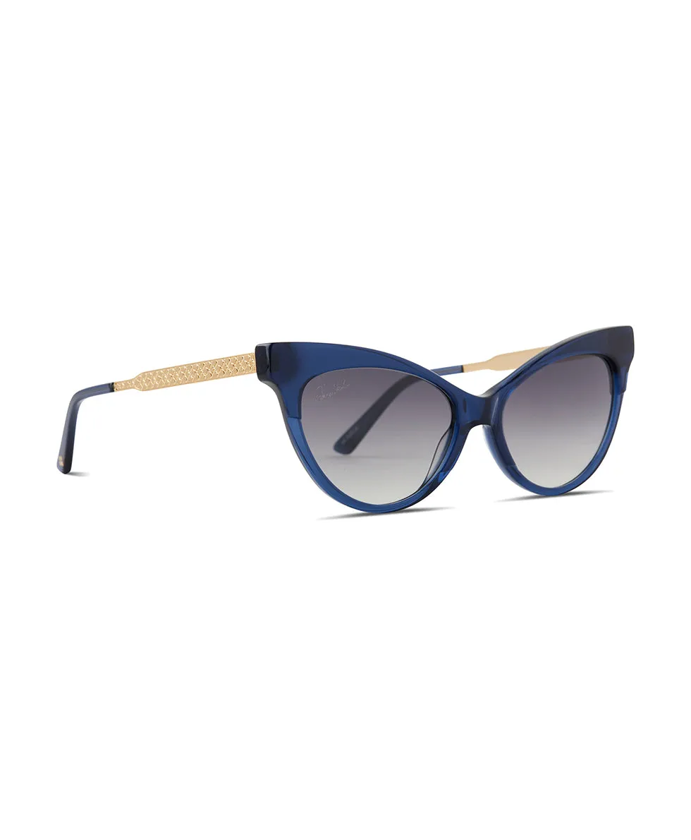 Monroe Cateye Sunglasses - Lapis sold by Patricia Nash product image thumbnail 2