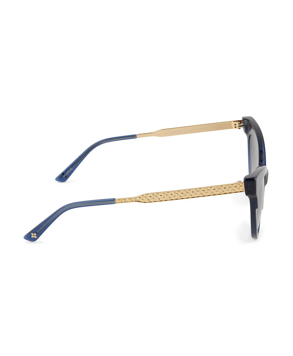 Monroe Cateye Sunglasses - Lapis sold by Patricia Nash product image thumbnail 3
