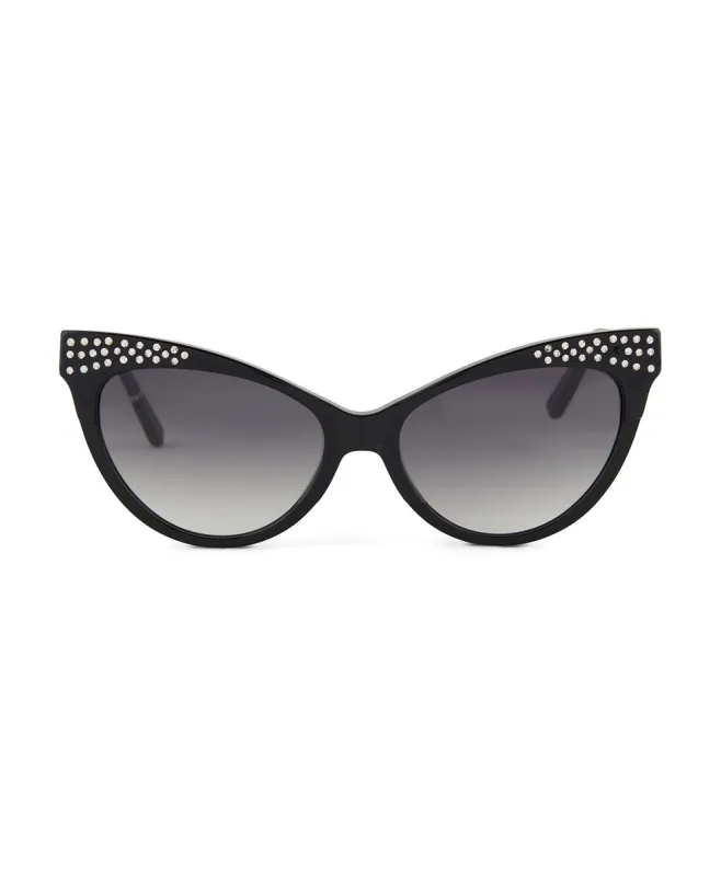Monroe Cateye Sunglasses - Black made by Patricia Nash