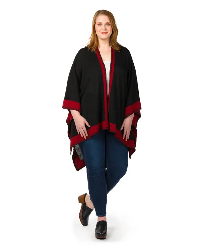 Colorblock Short Shawl - Classics sold by Patricia Nash