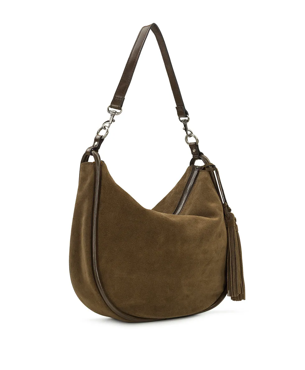 Chiavari Hobo - Suede sold by Patricia Nash product image thumbnail 3