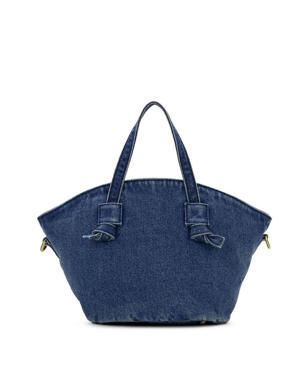 Corallina Tote Crossbody - Floral Applique Denim sold by Patricia Nash product image thumbnail 2