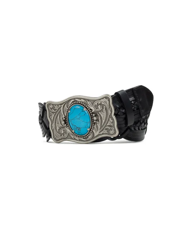 Roseanna Belt - Braided — Black sold by Patricia Nash
