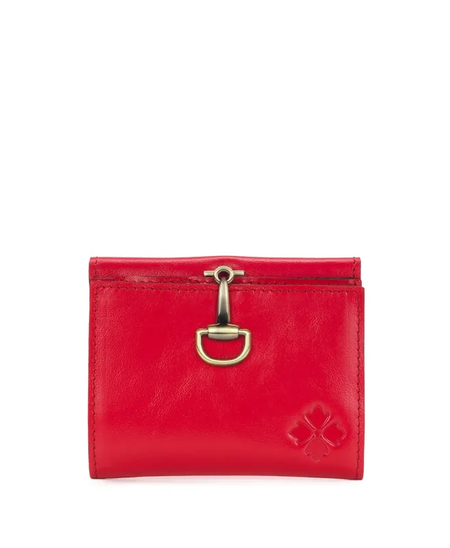 Lunel Wallet - Vintage Distressed Leather made by Patricia Nash