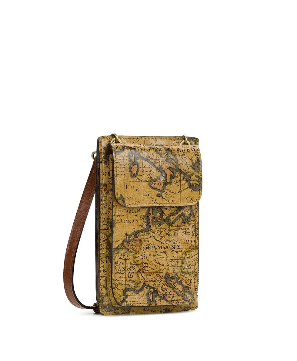 Chiavella Phone Crossbody - European Map sold by Patricia Nash product image thumbnail 3
