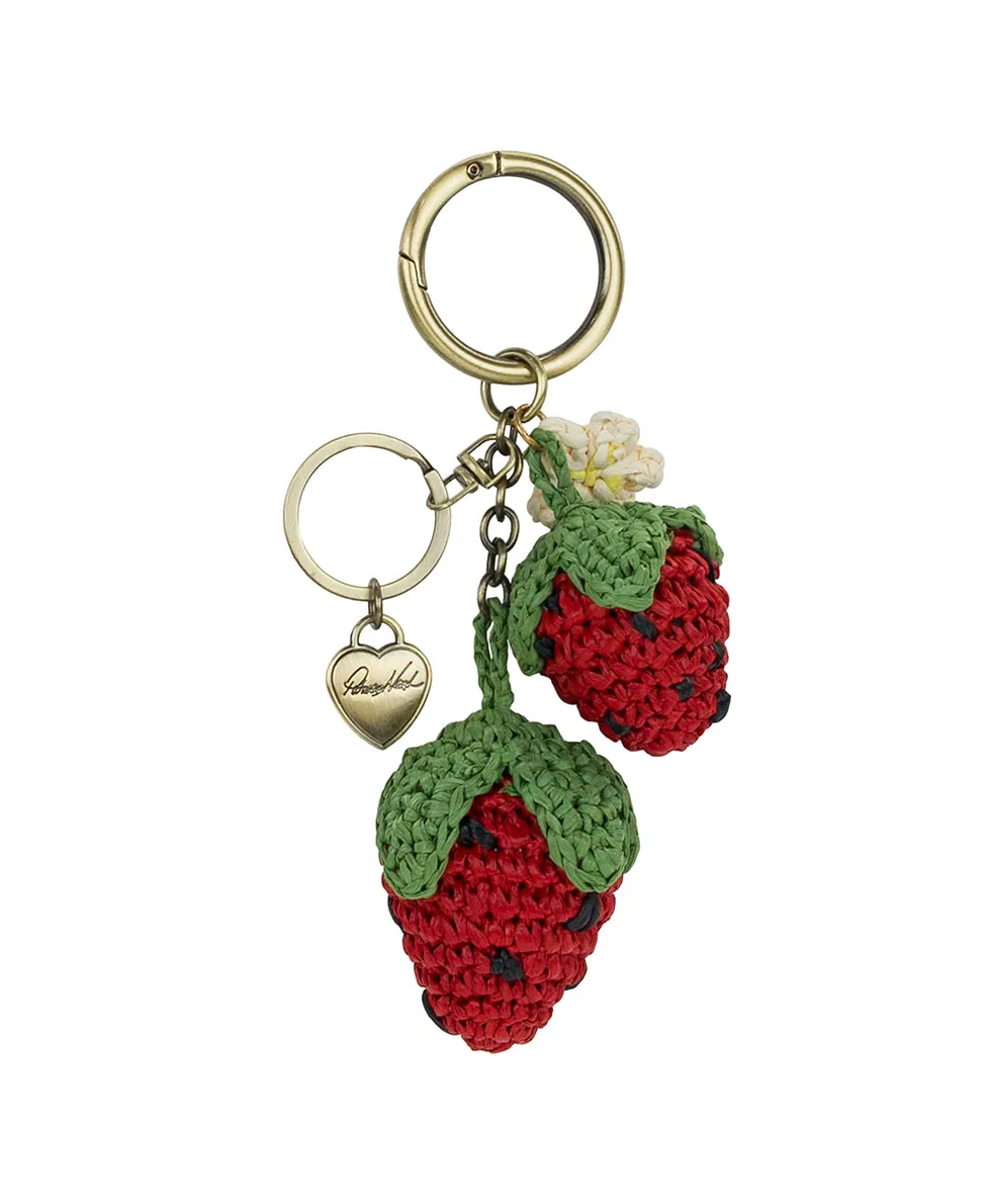 Raffia Strawberry Bag Charm sold by Patricia Nash product image thumbnail 2