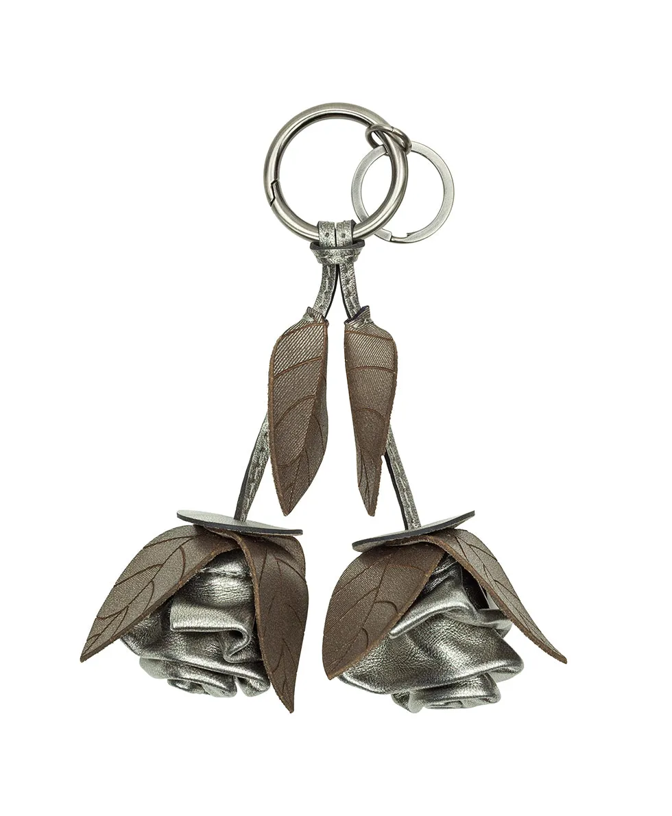 Laced Rose Bag Charm - Laser Lace Burnished sold by Patricia Nash product image thumbnail 5