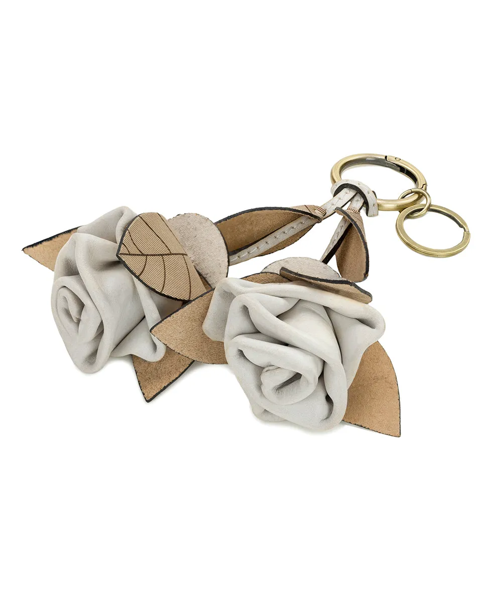 Laced Rose Bag Charm - Laser Lace Burnished sold by Patricia Nash product image thumbnail 2